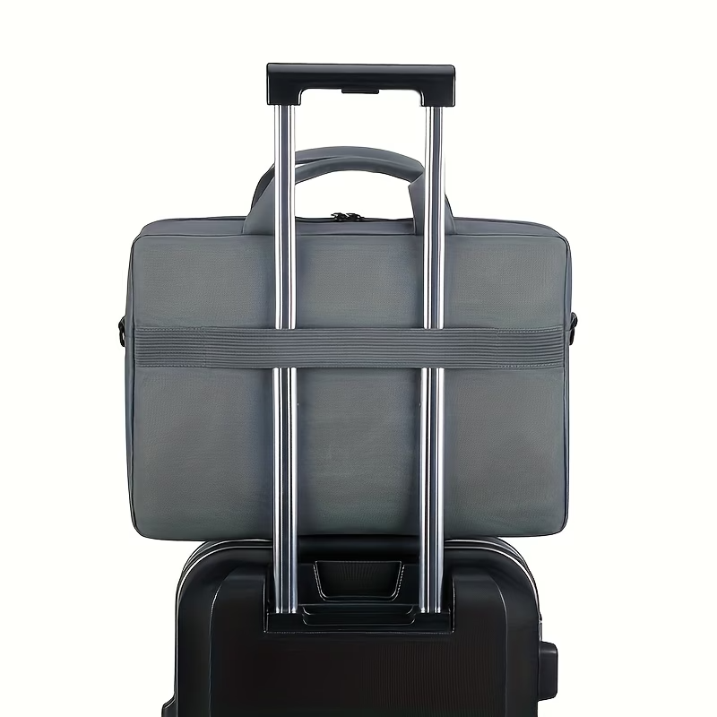 15.6 Laptop Crossbody Bag Anti Theft Slim Shockproof Business Travel Case
