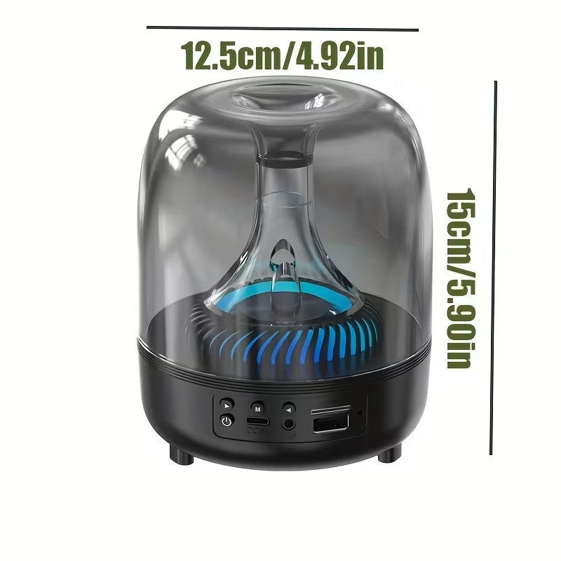 2026 Upgraded Portable Speaker 360° Surround Sound TWS USB AUX TF Card