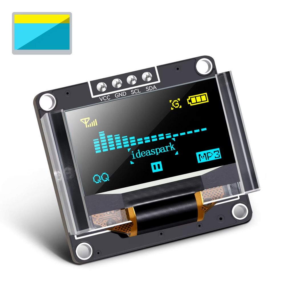 0.96" OLED Display Module 128x64 SSD1306 I2C for Arduino Raspberry Pi