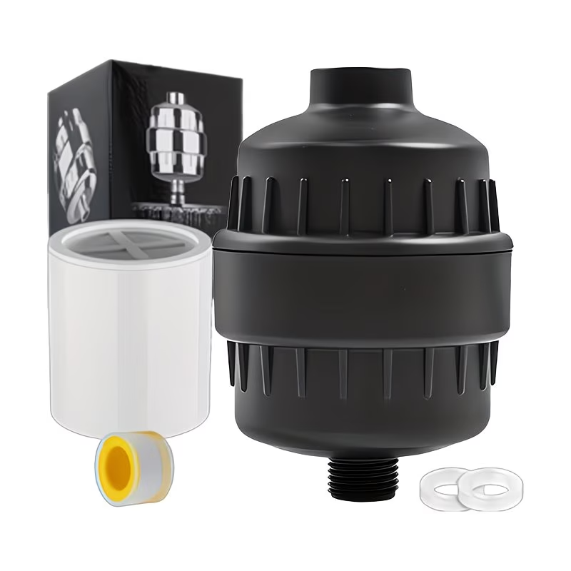 20-Stage Shower Filter – Removes Chlorine, Softens Water, Anti-Clog