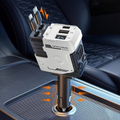 120W 4-in-1 Retractable Car Charger PD Fast USB-C iPhone Samsung