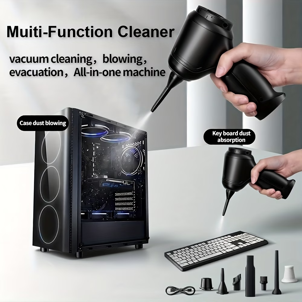 3 in 1 Wireless Handheld Vacuum Cleaner High Power Cordless Car Home Blower