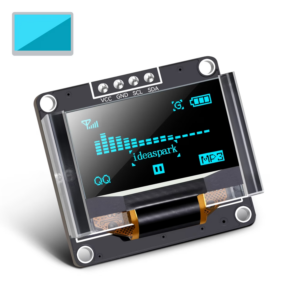 0.96" OLED Display Module 128x64 SSD1306 I2C for Arduino Raspberry Pi