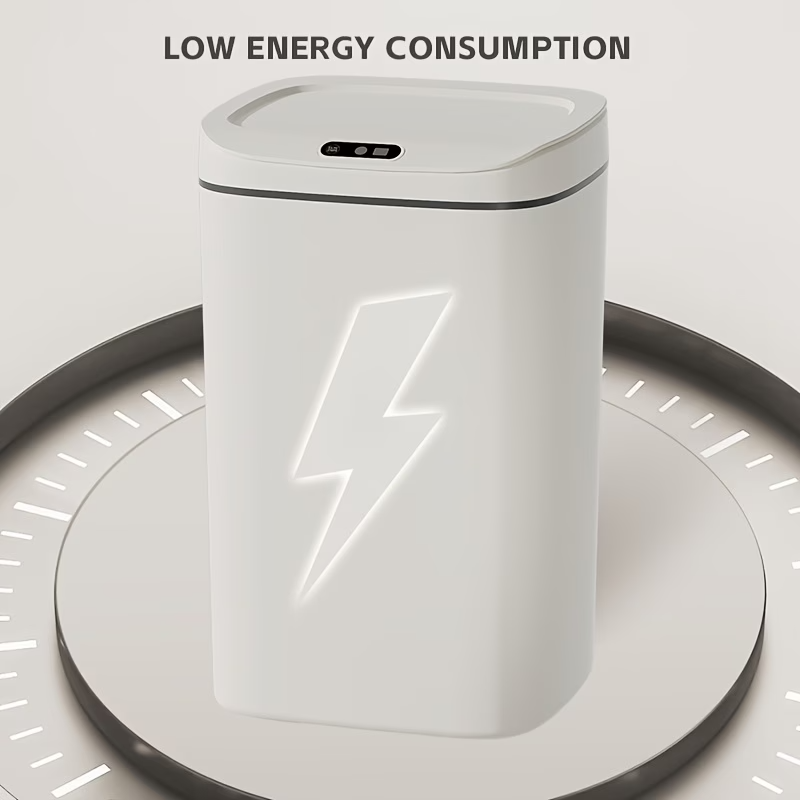 16L Hands Free Smart Trash Can With Motion, Sealing Lid And Odor Blocking