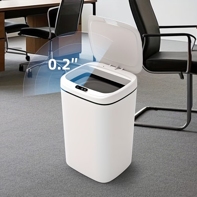16L Hands Free Smart Trash Can With Motion, Sealing Lid And Odor Blocking