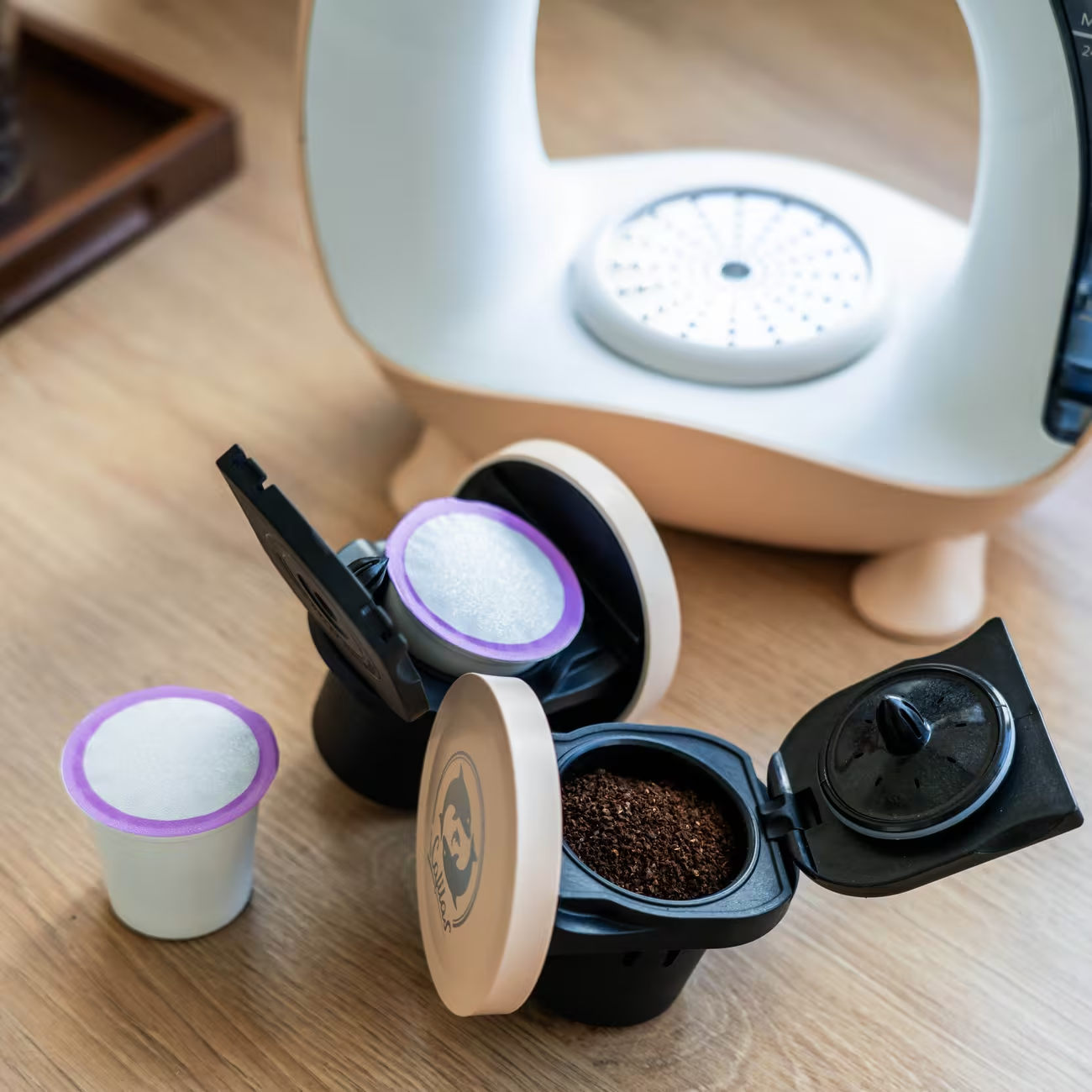 2 in 1 Coffee Maker K Cup & Ground Single Serve Espresso Machine