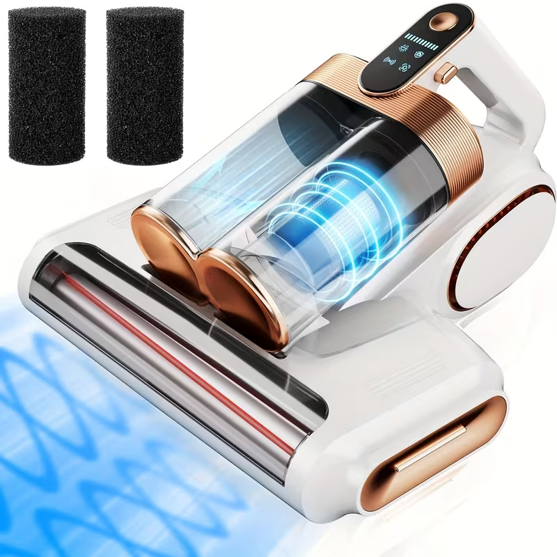16Kpa Mattress Vacuum Cleaner UV-C Bed Vacuum Hot Air Anti Dust Mite Handheld
